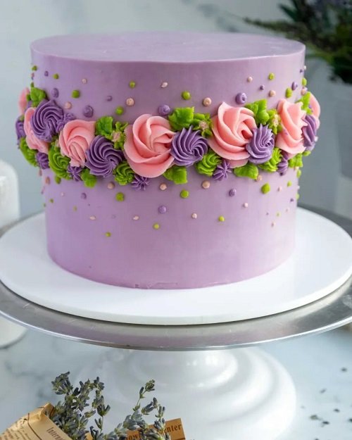 Birthday Flower Cake Ideas 18