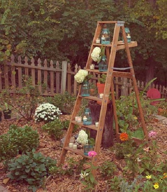  Ladder Planter idea diy